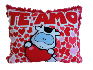 Cojín "Te Amo" con Diseño Romántico