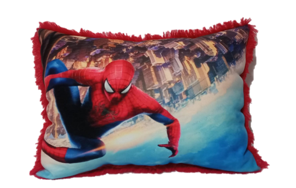 Cojín "Spider-Man Acción" Rojo